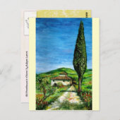 Oude boerderij in Chianti Briefkaart (Voorkant / Achterkant)