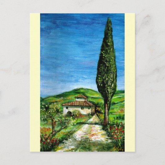 Oude boerderij in Chianti Briefkaart (Voorkant)