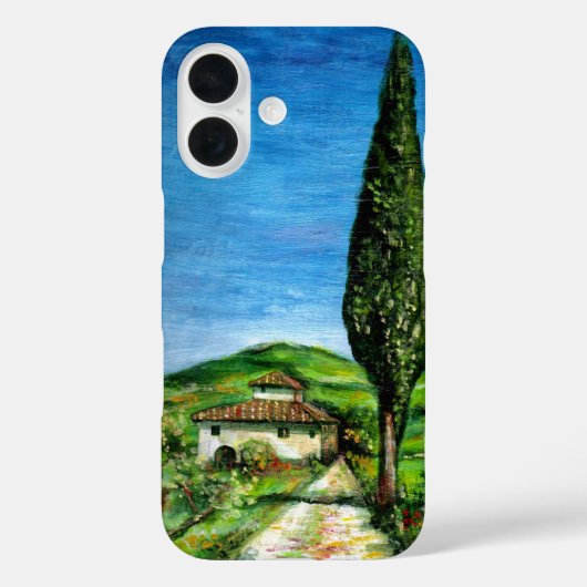 Oude boerderij in Chianti/Toscane Case-Mate iPhone Case (Achterkant)