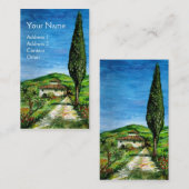 Oude boerderij in Chianti/Toscane Visitekaartje (Voorkant / Achterkant)