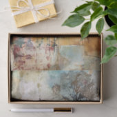 OUDE BOERDERIJ OP EEN HEUVEL DECOUPAGE TISSUEPAPIER (Geschenk)