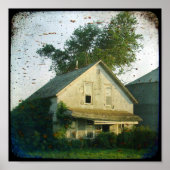 Oude Boerderij Poster (Voorkant)