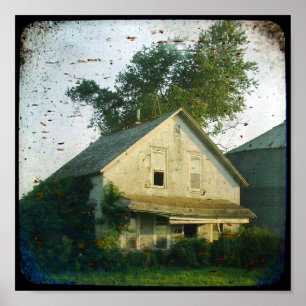 Oude Boerderij Poster