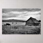 Oude Boerderij Poster (Voorkant)