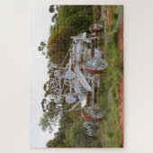 Oude boerderijen, buiten Australië Legpuzzel (Verticaal)