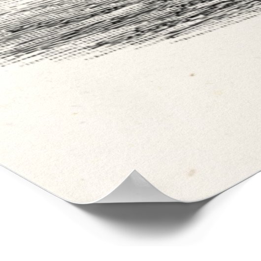  oude Boerderijen landbouwploeg Poster (Hoek)