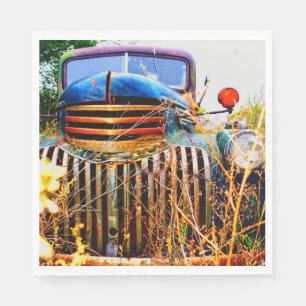 oude boerderijen servetten voor vrachtwagens