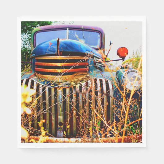 oude boerderijen servetten voor vrachtwagens (Voorkant)