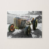 Oude  boerderijen van trekkers legpuzzel (Horizontaal)