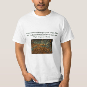 Oude boeren...rivier woedeaanvallen t-shirt