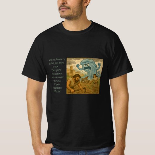 Oude Boeren...Riviertantrums T-shirt (Voorkant)