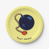 OUDE BOMB PAPIEREN BORDJE (Voorkant)