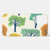 Oude Bomen Natuur Naadloos Patroon Case-Mate iPhone Case (Achterkant (horizontaal))