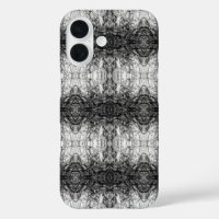 Oude Boom Bast Zwart En Wit Foto Patroon Ontwerp