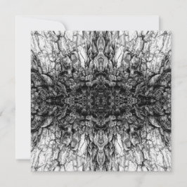 Oude Boom Bast Zwart En Wit Foto Patroon Ontwerp Kaart