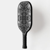 Oude Boom Bast Zwart En Wit Foto Patroon Ontwerp Pickleball Paddle (Links)