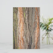 oude boom briefpapier (Staand voorkant)