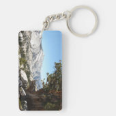 Oude boom in het Nationaal Park Yosemite Sleutelhanger (achterkant)