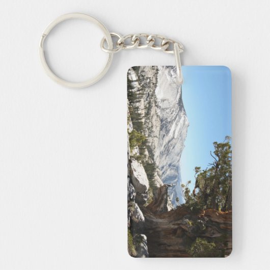 Oude boom in het Nationaal Park Yosemite Sleutelhanger (Voorkant)