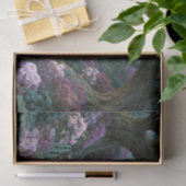 Oude Boom Magenta Bloemige Bos Decoupage Tissuepapier (Geschenk)