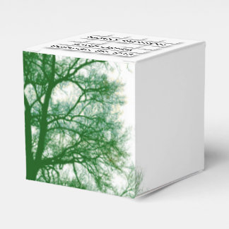 Oude Boom Modern Ontwerp Familie Reünie Favor Box Bedankdoosjes
