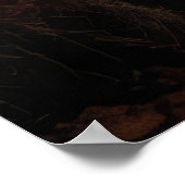 Oude boom Mystiek Serene Landschap Poster (Hoek)