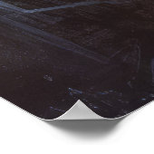 Oude boom Mystiek Serene Landschap Poster (Hoek)