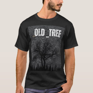 Oude Boom Natuur Silhouet - Vintage Kale Boom T-Sh T-shirt