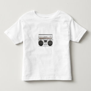 Oude Boombox-radio Kinder Shirts