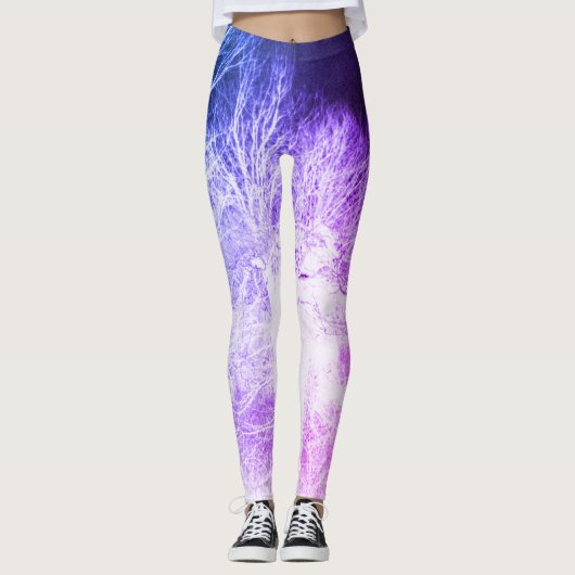Oude boomfoto leggings (Voorkant)