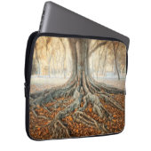 Oude boomwortels laptop sleeve (Voorkant Rechts)