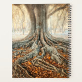 Oude boomwortels planner (Achterkant)