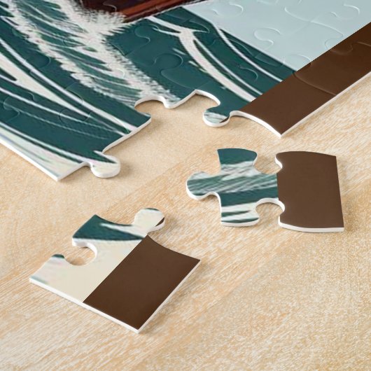 Oude  Boot Legpuzzel (Zijkant)