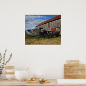 Oude boot poster (Keuken)