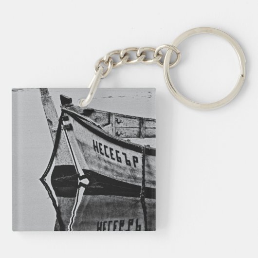 Oude boot sleutelhanger (Achterkant)