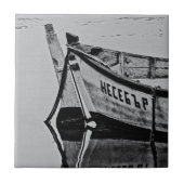 Oude boot tegeltje (Voorkant)