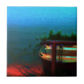 Oude boot tegeltje (Voorkant)