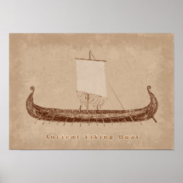 Oude bootkunst poster