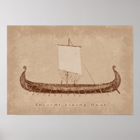 Oude bootkunst poster (Voorkant)