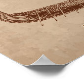 Oude bootkunst poster (Hoek)