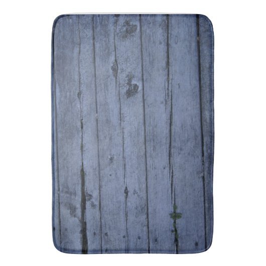 Oude borden, grote bath Mat (Voorkant Verticaal)