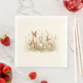 Oude bos papieren servetten (Insitu)