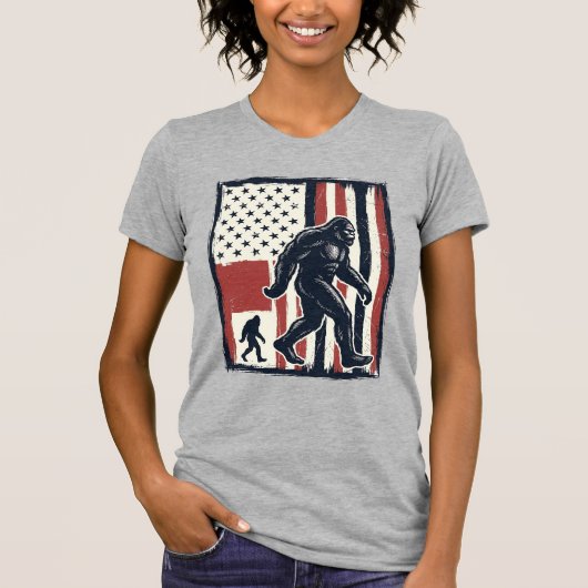 Oude Bosdier Vlag Vector T-shirt Ontwerp_1 (Voorkant)