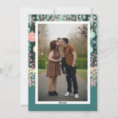 Oude bosland feestdagenkaart (Achterkant)