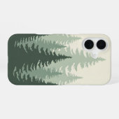 Oude boslijnen iPhone 16 hoesje (Achterkant horizontaal)