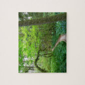 Oude Bosroute in Olympic National Park Legpuzzel (Verticaal)