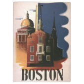 Oude Boston, Massachusetts Paul Revere's rit Klembord (Achterkant)