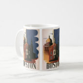 Oude Boston, Massachusetts Paul Revere's rit Koffiemok (Voorkant links)