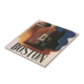 Oude Boston, Massachusetts Paul Revere's rit Tegeltje (Zijkant)