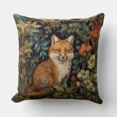 Oude Bosvos Botanische Bloementuin Kussen (Voorkant)